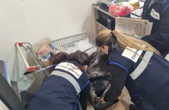 Se realizaron cuatro clausuras tras operativos de control en supermercados y carnicerías