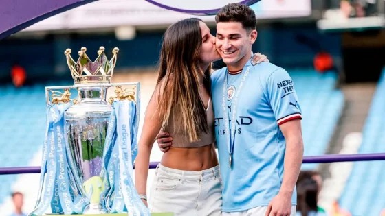 Julián Álvarez anunció que va a ser padre: "Estamos muy contentos"