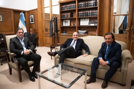 Sáenz se reunió con Francos para revisar la continuidad de obras