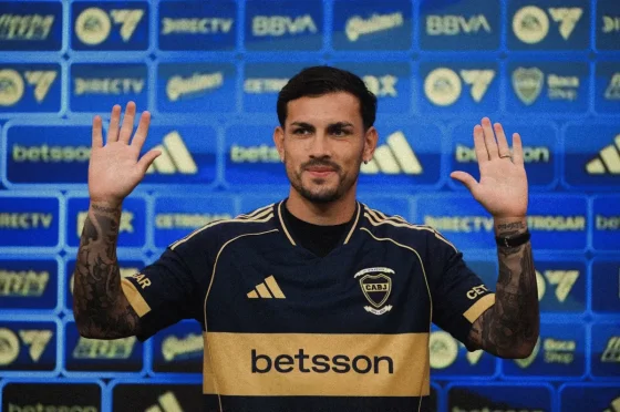Boca presentó en La Bombonera a Leandro Paredes como nuevo refuerzo