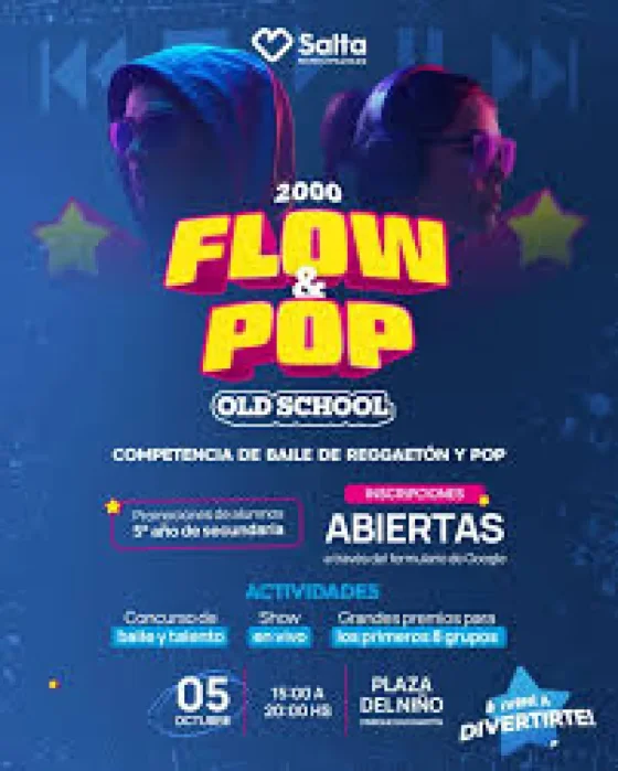 Llega una competencia de baile de reggaetón y pop para jóvenes de 5° año