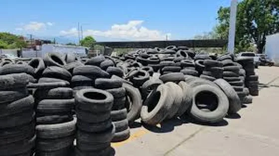 Neumatón: se lograron superar las 1.400 toneladas de cubiertas en desuso