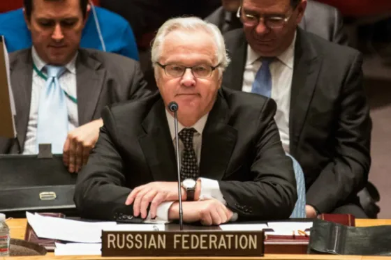 Vitali Churkin, representante permanente de Rusia ante la ONU