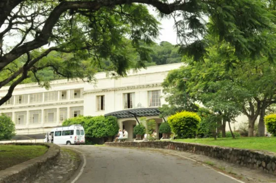 Ingreso al Hotel Termas de Rosario de la Frontera-