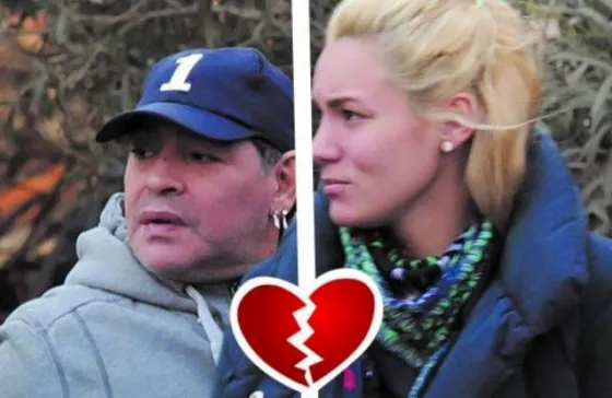 Bomba! ¿Maradona con nueva novia? : ¿Y Rocío Oliva?