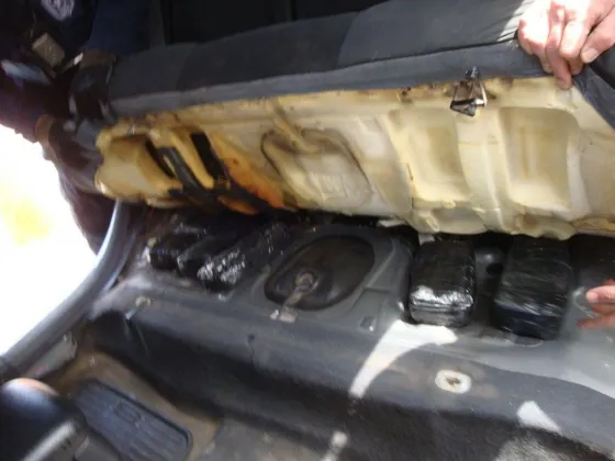 Incautaron 105 kilos de cocaína en Orán