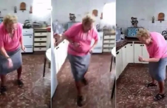 La abuela cumbiera que es viral ¡Imperdible video!