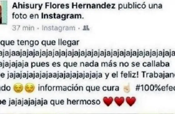 Maestra causa indignación publicando esta foto