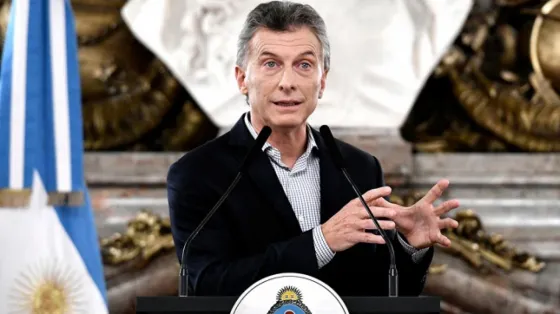 Mauricio Macri, presidente de la Nación